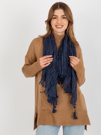 Chustka damska, granatowa, Factory Price