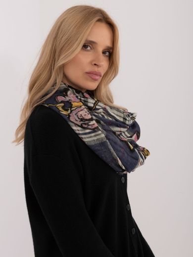 Chustka damska, granatowa, Factory Price