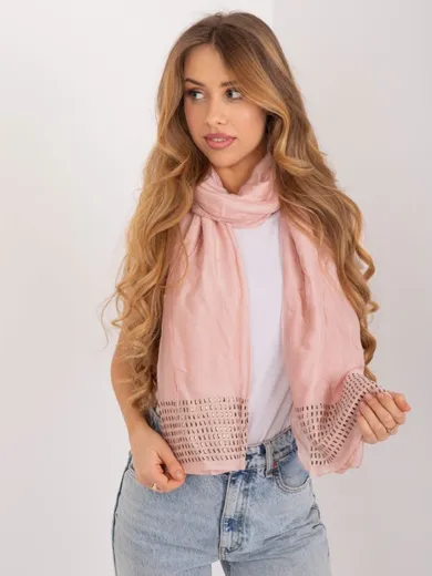 Chustka damska, różowa, Factory Price