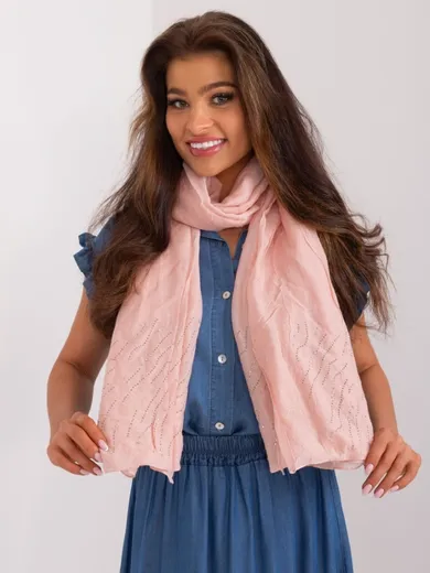 Chustka damska, różowa, Factory Price