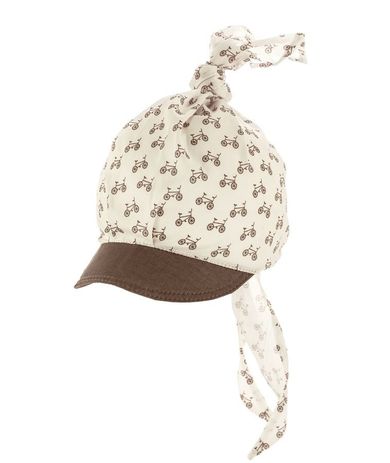 Chustka na głowę dziecięca, beżowa, Iltom