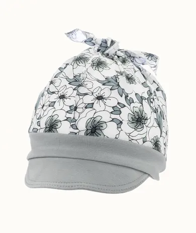 Chustka na głowę dziewczęca, szara, Iltom