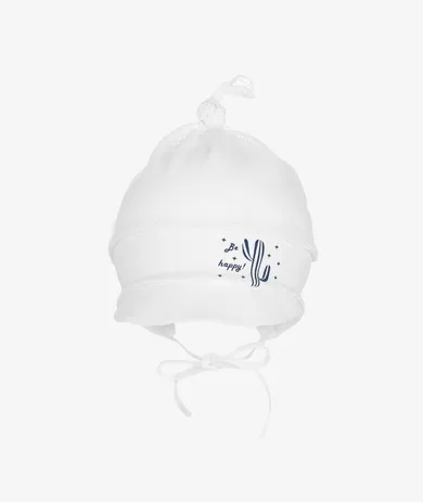 Chustka na głowę dziewczęca, wiązana, biała, Iltom