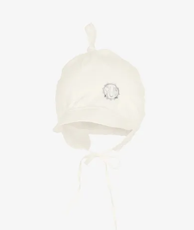 Chustka na głowę dziewczęca, wiązana, ecru, słońce, Iltom