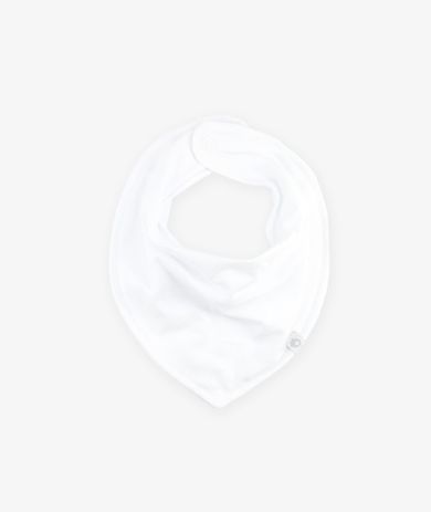 Chustka niemowlęca, biała, zapinana, Iltom