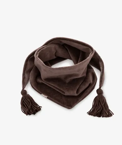 Chustka niemowlęca, brązowa, Iltom