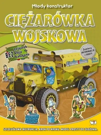 Ciężarówka wojskowa. Młody konstruktor