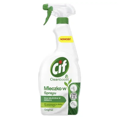 Cif, Cleanboost, Oryginal, mleczko do czyszczenia w sprayu, 750 ml