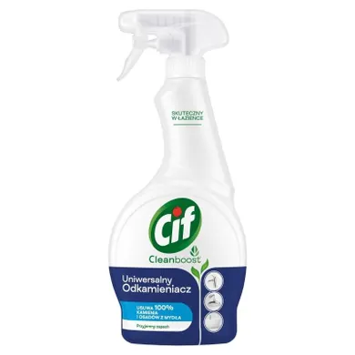 Cif, odkamieniacz uniwersalny do łazienki, Clean Boost, 500 ml