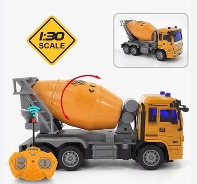 Ciuciubabka, Betoniarka, pojazd zdalnie sterowany
