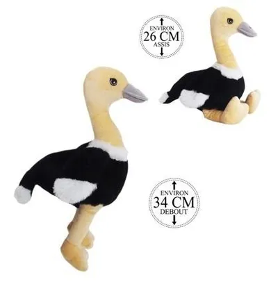 Ciuciubabka, Bozami, maskotka, Struś, 34 cm