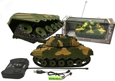 Ciuciubabka, czołg, interaktywny pojazd wojskowy zdalnie sterowany, zielony