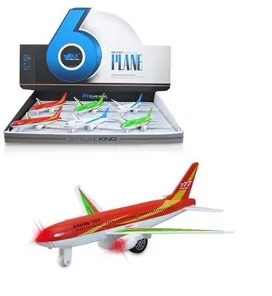 Ciuciubabka, samolot, pojazd metalowy z napędem, 1 szt.