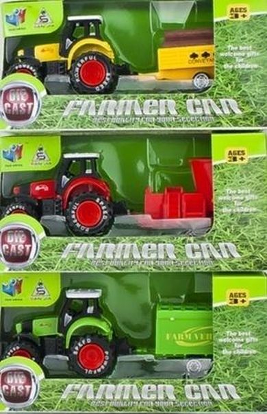 Ciuciubabka, traktor z przyczepą, 1 szt.