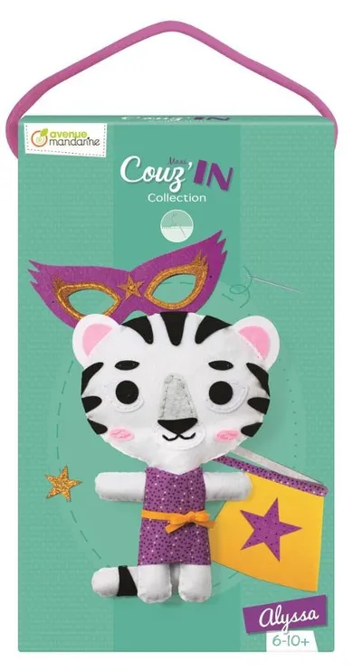Clairefontaine, Tygrysica Alyssa, maskotka do szycia