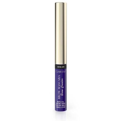 Claresa, Brow Creator Mascara, tusz do brwi, 03 black, 6g