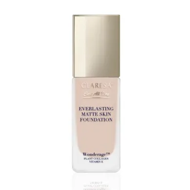 Claresa, Care All Day, Everlasting Matte Skin Foundation, podkład matująco-wygładzający, 04 natural, 32 ml