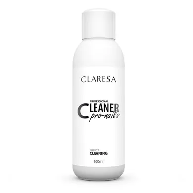 Claresa, Cleaner Pro-Nails, odtłuszczacz do paznokci, 500 ml