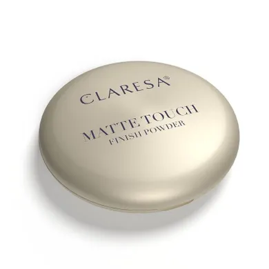 Claresa, Matte Touch Finish Powder, matujący puder prasowany, wykończeniowy, nr 01, 10g
