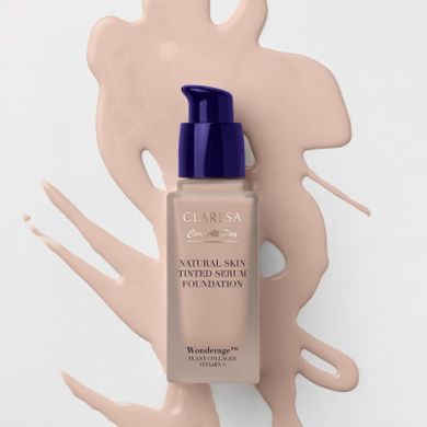 Claresa, Natural Skin Tinted Serum Foundation, podkład-serum z naturalnym wykończeniem, 1c light cool, 32 ml