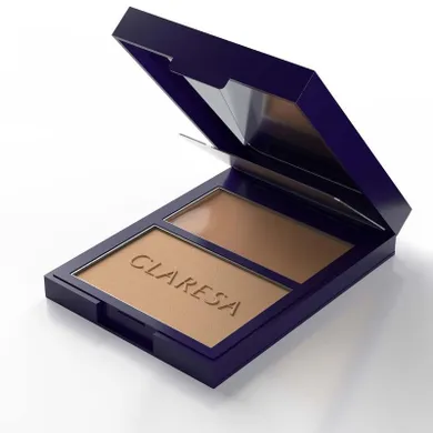 Claresa, Palette Creamy & Pressed Bronzer, kremowo-pudrowa paleta do konturowania, bronzer, 01 More Sculpted, 8.5g