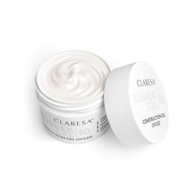 Claresa, Rubber Gel, żel budujący, nr 10, 45g