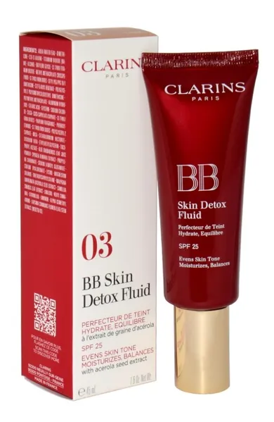 Clarins, BB Skin Detox Fluid, 03 Dark, krem bb, 45 ml