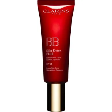 Clarins, BB Skin Detox Fluid SPF25, krem BB do twarzy, nr 00, Fair, 45 ml