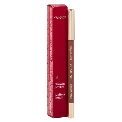 Clarins, Crayon Leveres, konturówka do ust, 02 nude beige