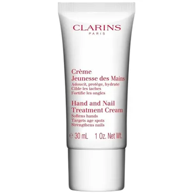 Clarins, Hand and Nail Treatment Cream, pielęgnacyjny krem do rąk i paznokci, 30 ml