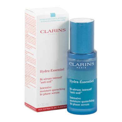 Clarins, Hydra Essentiel Intensive Bi-Phase Serum, intensywne serum nawilżające do twarzy, 30 ml