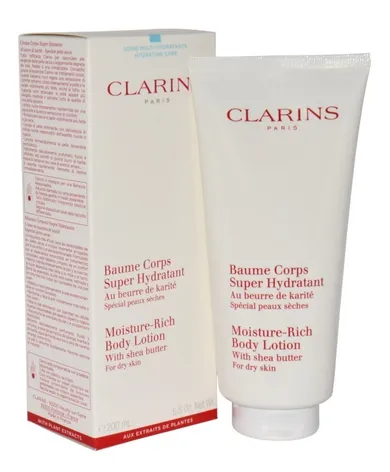 Clarins, Moisture Rich Body Lotion with Shea Butter Dry Skin, balsam do ciała z masłem shea, 200 ml
