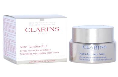 Clarins, Nutri-Lumiere Night Cream Nourishing Rejuvenating Night Cream, odżywczo-rewitalizujący krem na noc, 50 ml