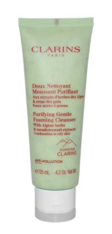Clarins, Purifying Gentle Foaming Cleanser, oczyszczająca pianka do mycia twarzy, 125 ml