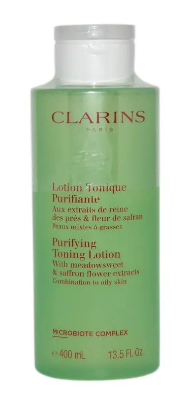 Clarins, Purifying Toning Lotion, oczyszczający tonik do twarzy, 400 ml