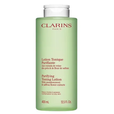 Clarins, Purifying Toning Lotion, tonik oczyszczający do skóry tłustej i mieszanej, 400 ml