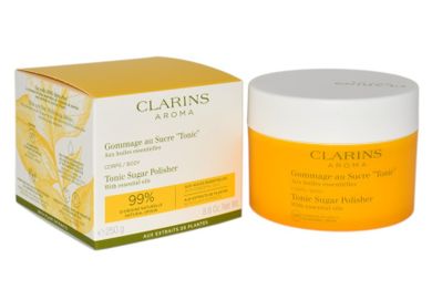 Clarins, Tonic Sugar Polisher, peeling do ciała, 250g