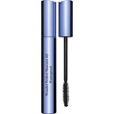 Clarins, Wonder Perfect Mascara 4D Waterproof, wodoodporny tusz do rzęs, nr 01 Perfect Black, 8 ml
