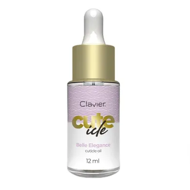 Clavier, Cute Icle, oliwka do skórek, Belle Elegance, 12 ml