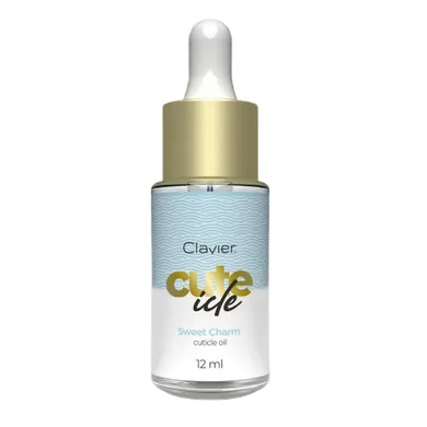 Clavier, Cute Icle, oliwka do skórek, Sweet Charm, 12 ml