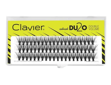 Clavier, DU2O Double Volume, kępki rzęs, 11 mm