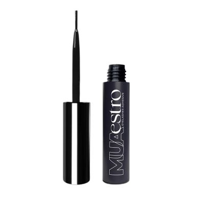 Clavier, MUAestro, klej do kępek rzęs z pędzelkiem, czarny, 5g