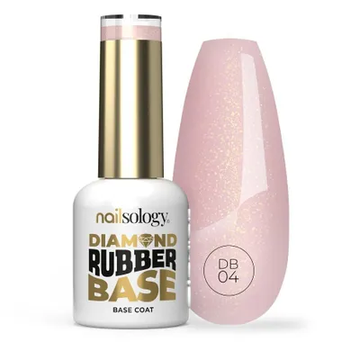 Clavier, Nailsology Diamond Rubber Base, baza hybrydowa, DB04 Meet My Mama, 8 ml