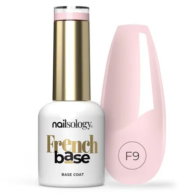 Clavier, Nailsology French Base, kolorowa baza hybrydowa, F9 Sweet Bubblegum, 8 ml