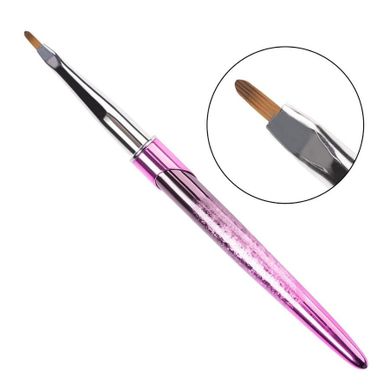 Clavier, pędzelek do żelu, zhostovo oval, #4