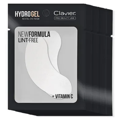 Clavier, Pro Beauty Line, żelowe płatki pod oczy z witaminą C, 100 szt.