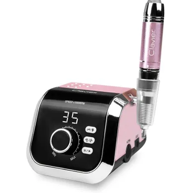 Clavier, profesjonalna frezarka do paznokci, 65W, FX 620, rose gold