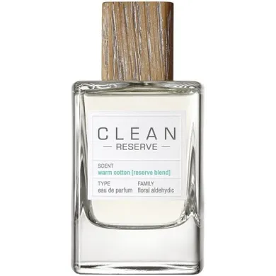 Clean, Reserve Blend Warm Cotton, woda perfumowana, spray, 100 ml