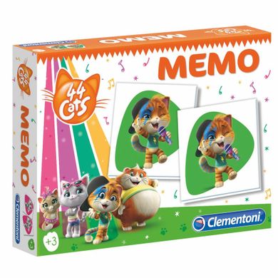 Clementoni, 44 Koty, memo, gra pamięciowa