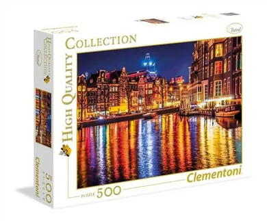 Clementoni, Amsterdam, puzzle, 500 elementów